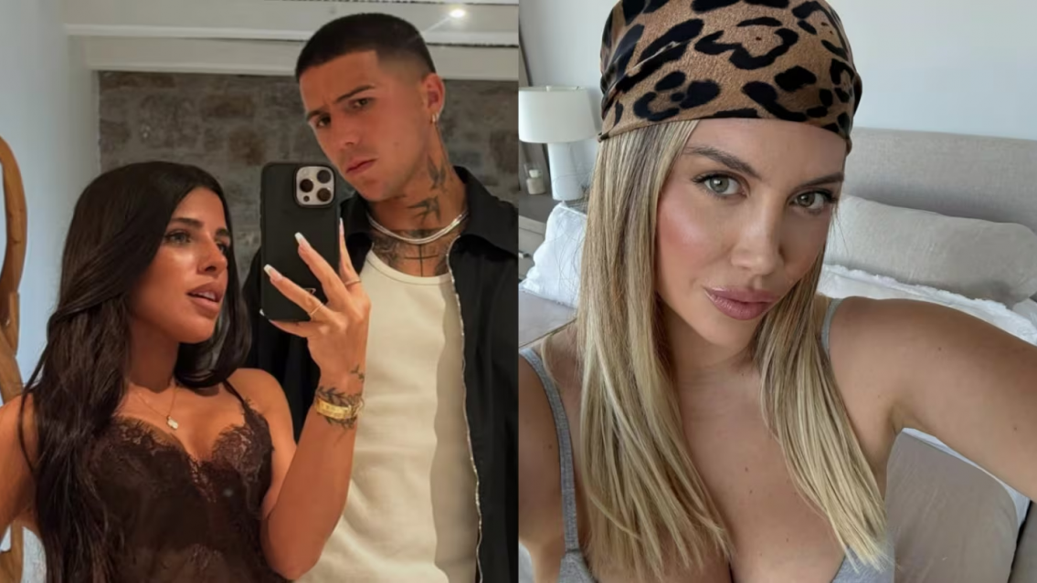 "Malestar": qué dijo Valentina Cervantes sobre el chat privado de Wanda Nara con Enzo Fernández