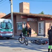 Adolescente jujeño iba a la escuela en moto y sufrió un grave accidente