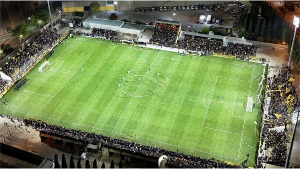 Tras el conflicto con Gimnasia, Deportivo Madryn mostr� su estadio a Conmebol