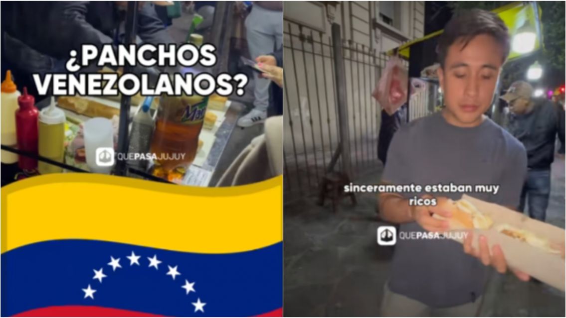 Panchos venezolanos en Jujuy: el furor de los juje�os