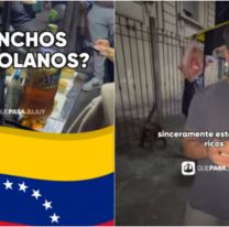 Panchos venezolanos en Jujuy: el furor de los juje&ntilde;os