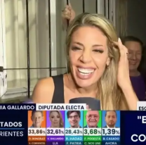 No da más de contenta: la palabra de Virginia Gallardo al ser elegida por la gente