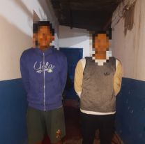 Infantería atrapó a dos sujetos con antecedentes cuando merodeaban en Cuyaya