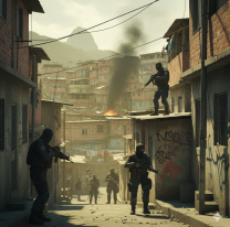 Guerra narco en Brasil: Civiles trasladan decenas de cad&aacute;veres