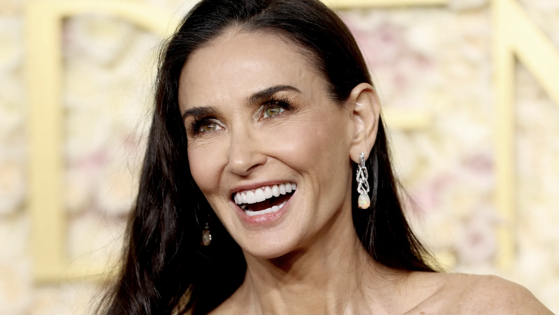 Demi Moore escrachó a uno de los actores más codiciados de Hollywood