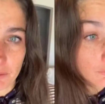 Juana Repetto otra vez llorando, su embarazo no viene nada bien