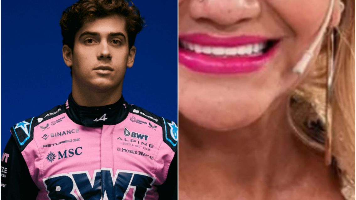 Para eso si es r�pido: vieron a Colapinto con una famosa cantante de cumbia