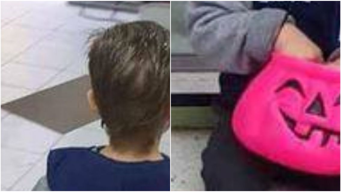 El ins�lito disfraz de un changuito en Halloween: m�s de un comerciante se asust�