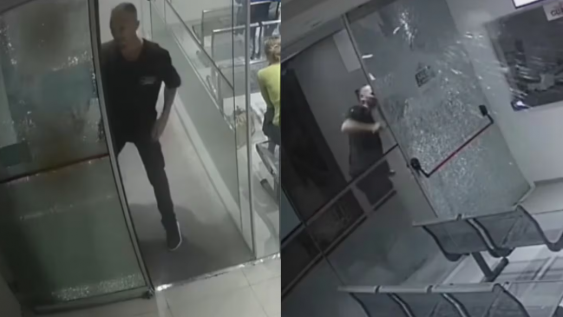 Se llev� a su mam� de una cl�nica y al salir destroz� el lugar: "Retirate si no..."