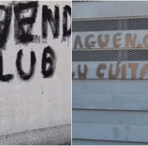 Clima de tensión: pintadas e indignación tras la eliminación del Lobo