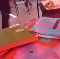 "TVaC a palos a la entrada y a la salida": mamá entró con una cadena a una escuela y atacó a una alumna de 14 años