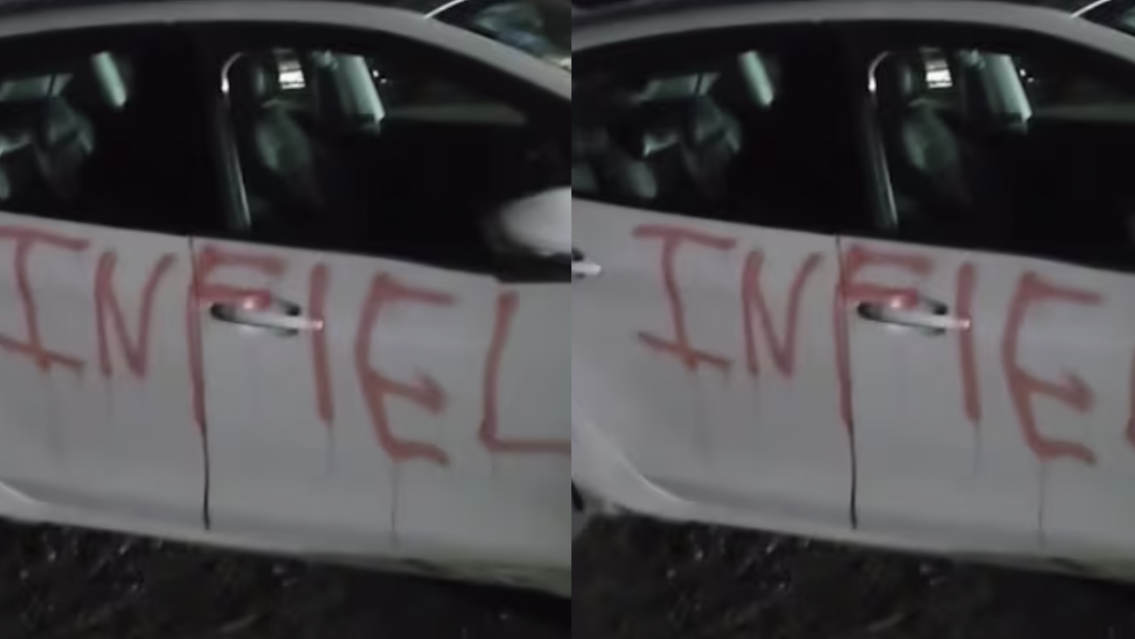 "INFIEL": lo escracharon mal, lo vio todo el mundo