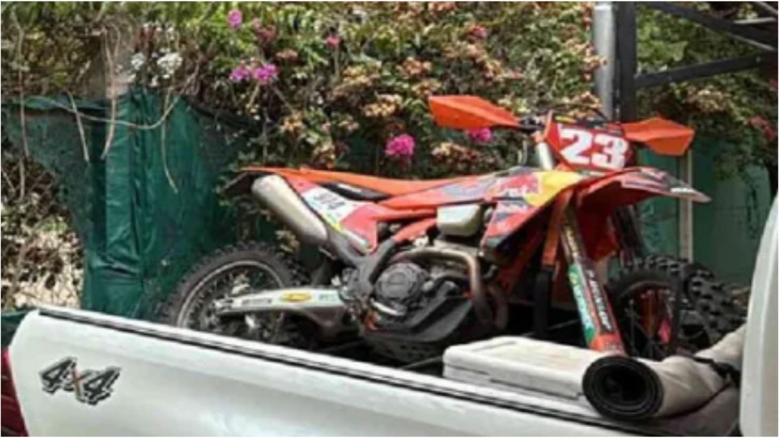 Le robaron la moto a un piloto jujeño horas antes de competir en Salta