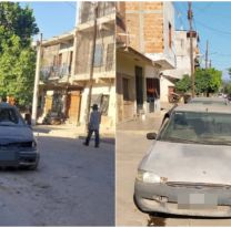 Indignaci&oacute;n en Libertador: reclaman por calles llenas de autos abandonados