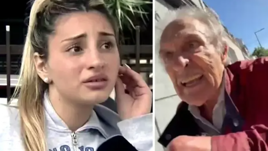 Le quitaron la licencia a la joven conductora golpeada por un jubilado: los videos que difund�a