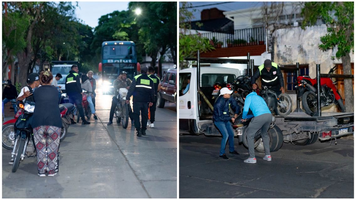 Vecinos en paz: en San Pedro de Jujuy, refuerzan los controles en motos y caños de escapes libres