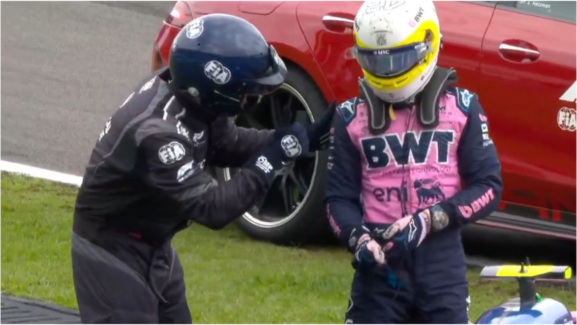 Fuerte choque en Brasil dej� a Colapinto sin carrera sprint