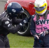 Fuerte choque en Brasil dejó a Colapinto sin carrera sprint