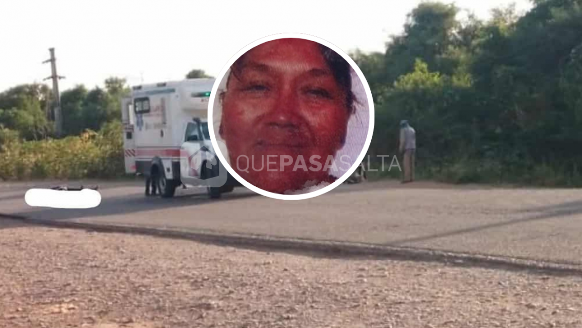 Se conoció quién era la señora que murió en el accidente frontal de motos