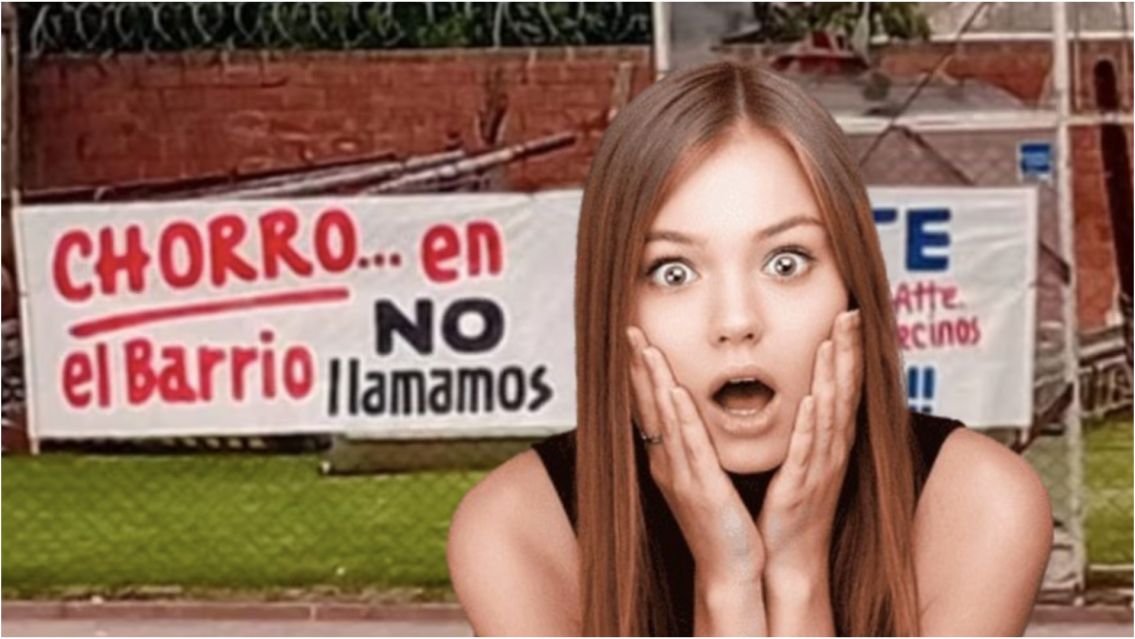 El alarmante cartel que apareció en un barrio: se pudrió todo con los chorros