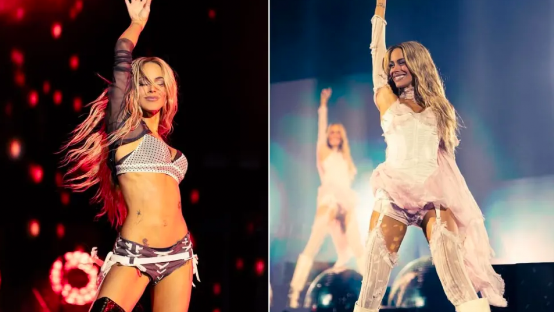 �No fueron gritos de elogio! El accidente que ocurri� en el show de Tini Stoessel
