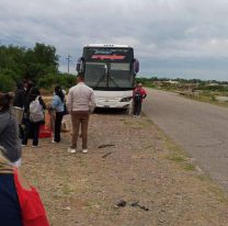 La Empresa Argentina y el calvario docente: colectivos varados y riesgo constante
