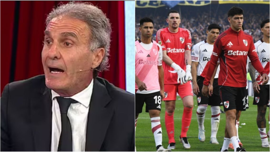 "Les queda grande": Ruggeri explotó tras la derrota de River en La Bombonera