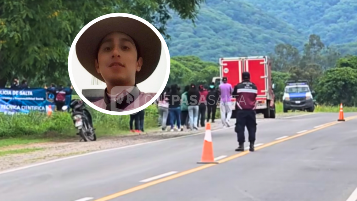 Se conoci� qui�n era el salte�o que muri� en Ruta 33: hijo de reconocido locutor