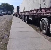 "Ya no se puede caminar": vecinos de Palpalá reclaman por camiones en la ciclovía