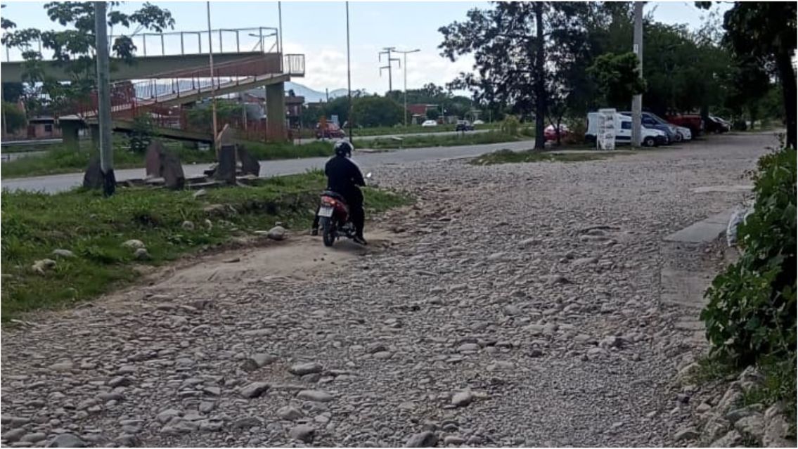 Vecinos de Palpalá hartos del deplorable estado de las calles en barrio San José