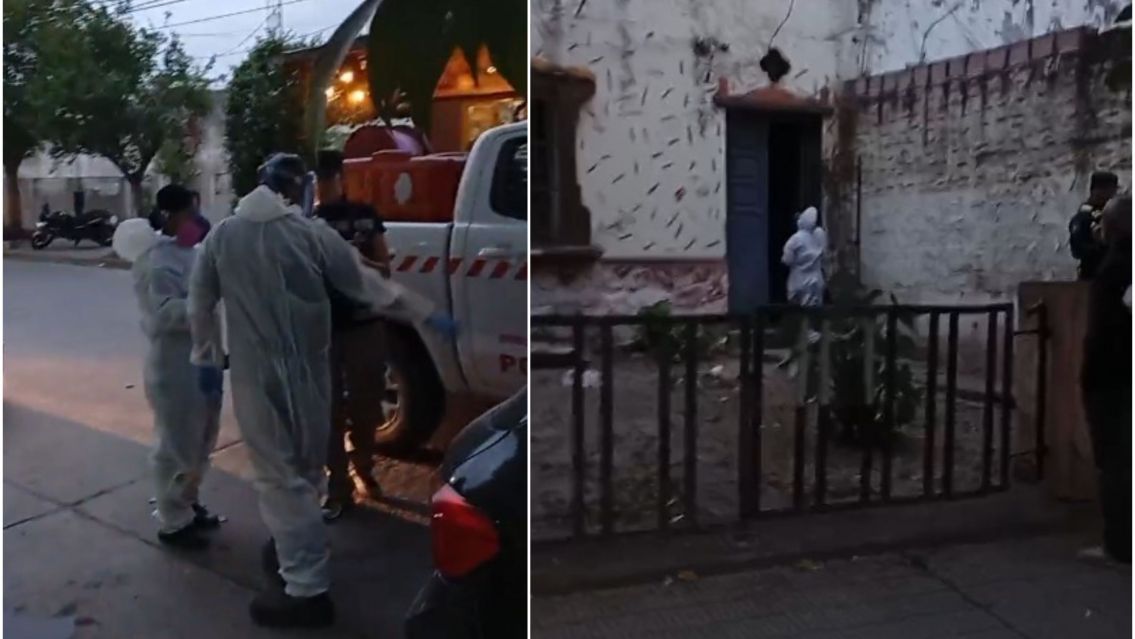 Los vecinos sent�an olor extra�o, entraron a la casa y descubrieron lo peor