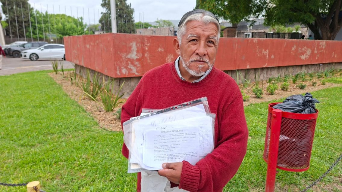 Federico vive en la calle desde hace un año tras ser desalojado de la casa de sus padres