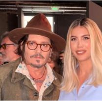 Wanda Nara conoció a Johnny Depp... pero él no entendió nada y tiró una insólita frase