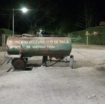 Denunció irregularidades en una obra en Yala y fueron a "apretarla" a su casa