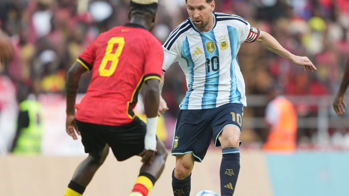 Con goles de Messi y Lautaro Martínez, Argentina derrotó a Angola en su último partido del año