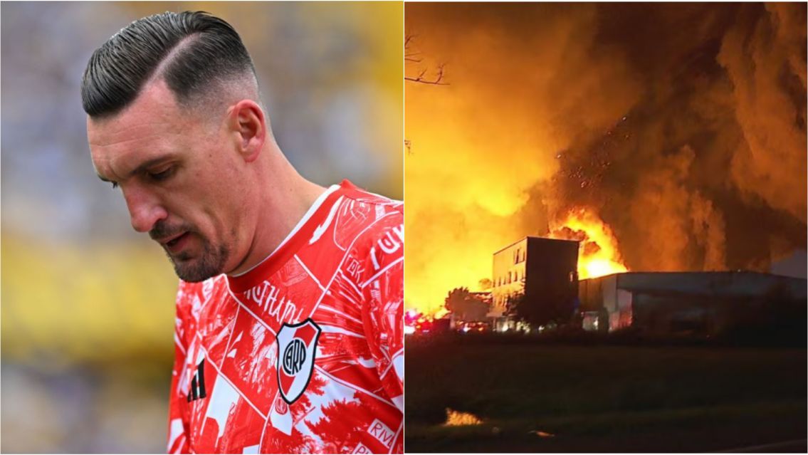 La terrible explosi�n en Ezeiza que afect� a Franco Armani: qu� le pas�