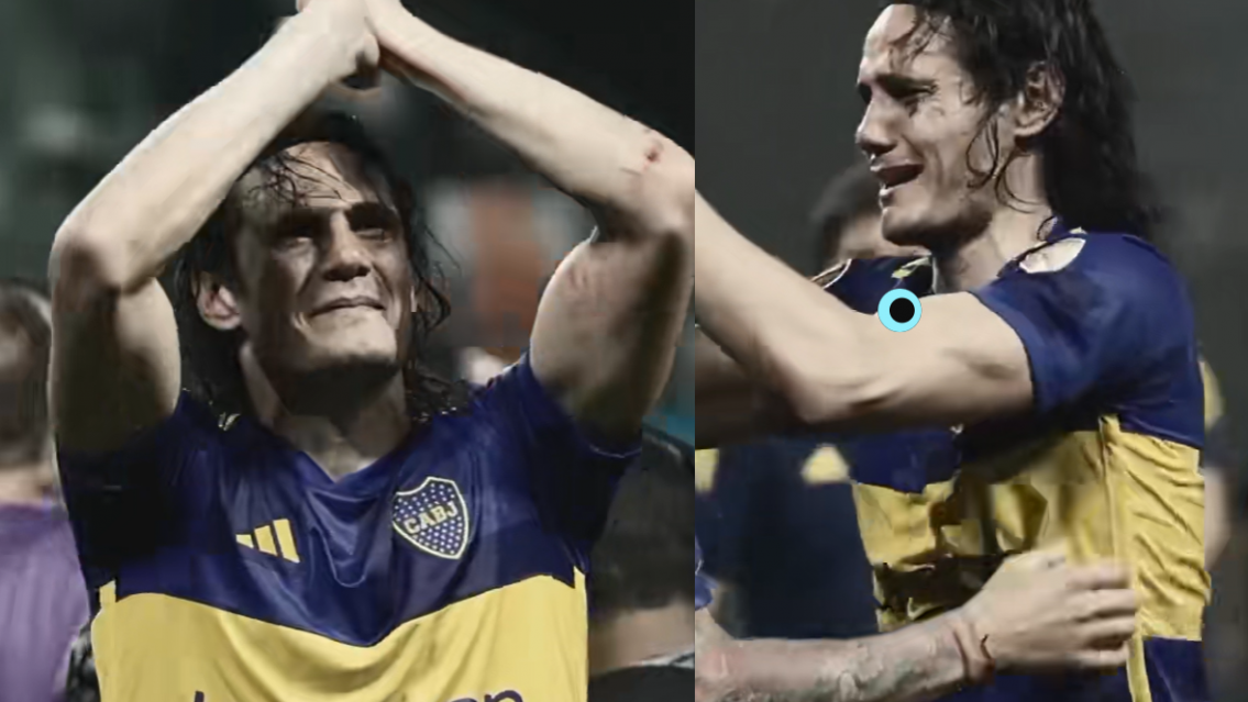 La muerte que golpea a Edinson Cavani, se lo vio muy mal
