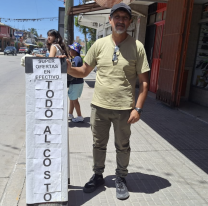 Todo al costo para no cerrar: comerciante jujeño no da más