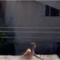 No era el hombre araña: amante jujeño se escapó 'pila' por los techos