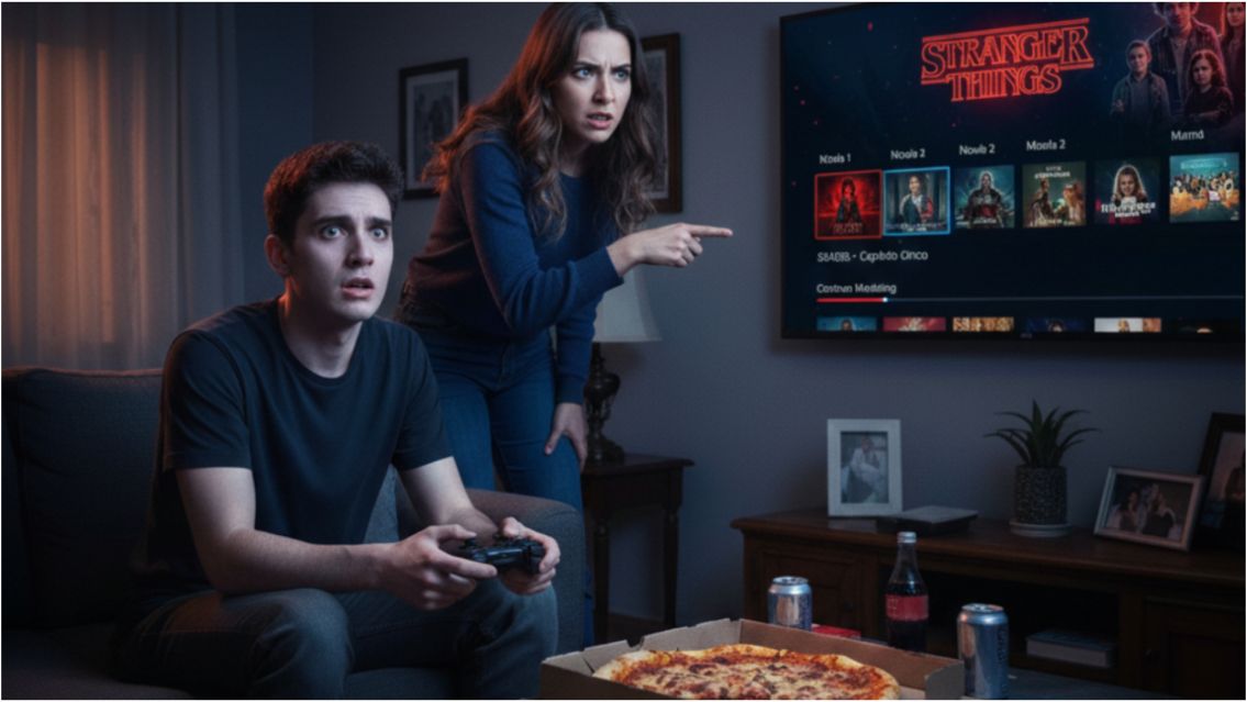 Stranger Things lo mandó al frente: así le dieron la cana a un salteño que era infiel