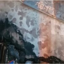 Devastador incendio dejó sin nada a una familia de Alto Comedero