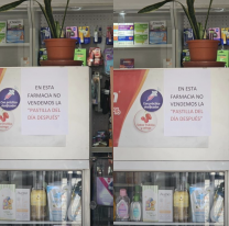 El cartel que pusieron en una farmacia generó debate