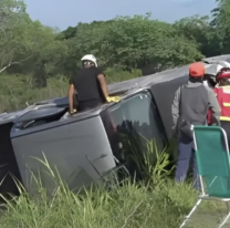 Impactante siniestro vial entre Palpalá y Perico, el susto que se llevó una familia