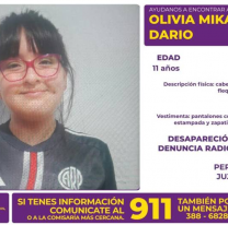 Búsqueda desesperada de Olivia Mikaela Dario de tan solo 11 años