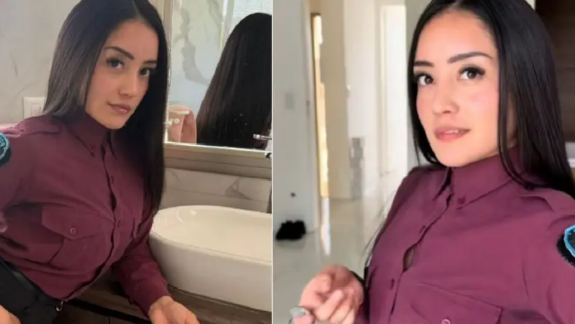 Polic�a fue suspendida tras la difusi�n de videos sugestivos con el uniforme
