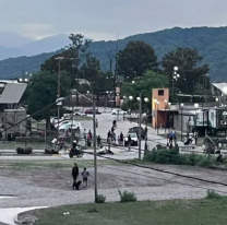 Accidente en Ciudad Cultural: motociclista "voló" al pavimento tras chocar con una camioneta