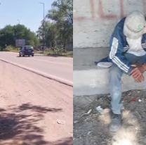 Encontraron a un abuelito llorando y cuando lo auxiliaron notaron algo terrible