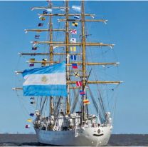 Orgullo jujeño: un guardiamarina volvió al país con la Fragata Libertad