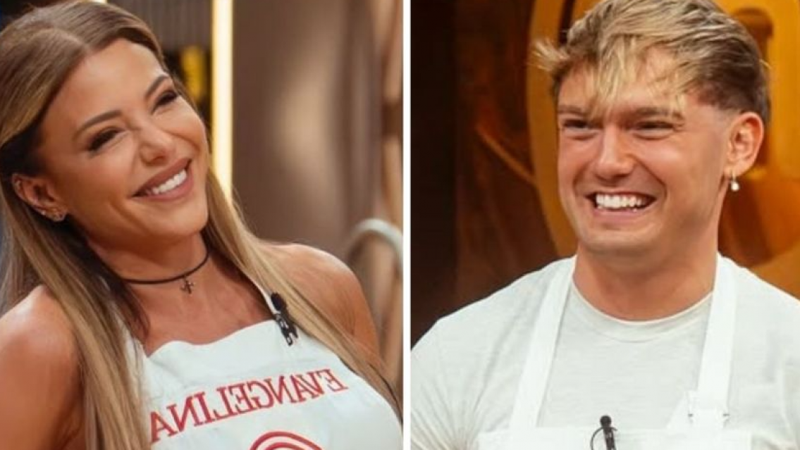 Nueva pareja en MasterChef: encontraron a Evangelina Anderson con Ian Lucas