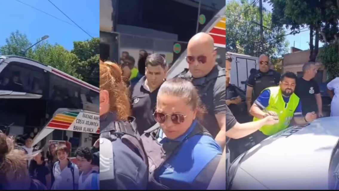 "Se encerr� en el micro hasta que lleg� la polic�a": el testimonio del padre que denunci� al chofer drogado